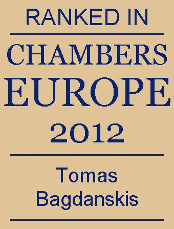 Chambers rankings Tomas Bagdanskis